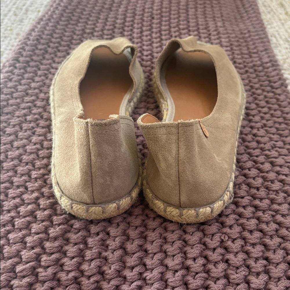 Verbenas Women's Beige Espadrille Flats - Picture 6 of 6